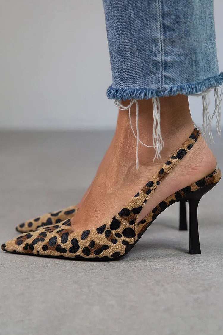 Tacones Animal Print Alessia - Glamound