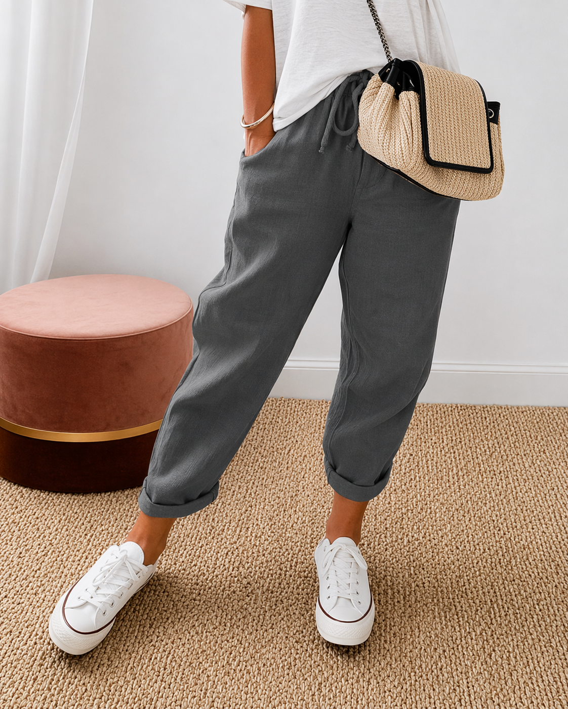 Pantalón Linen Serena - Glamound