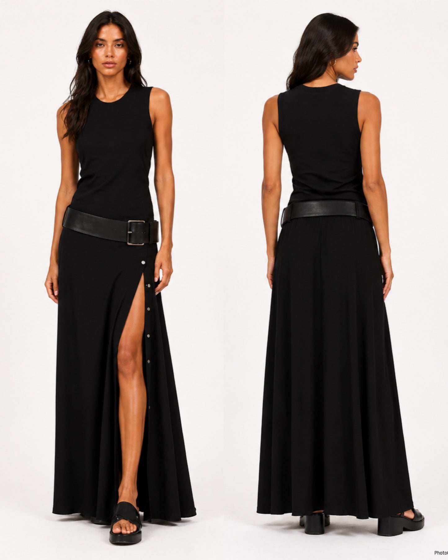 Vestido Noir Éclipse - Glamound