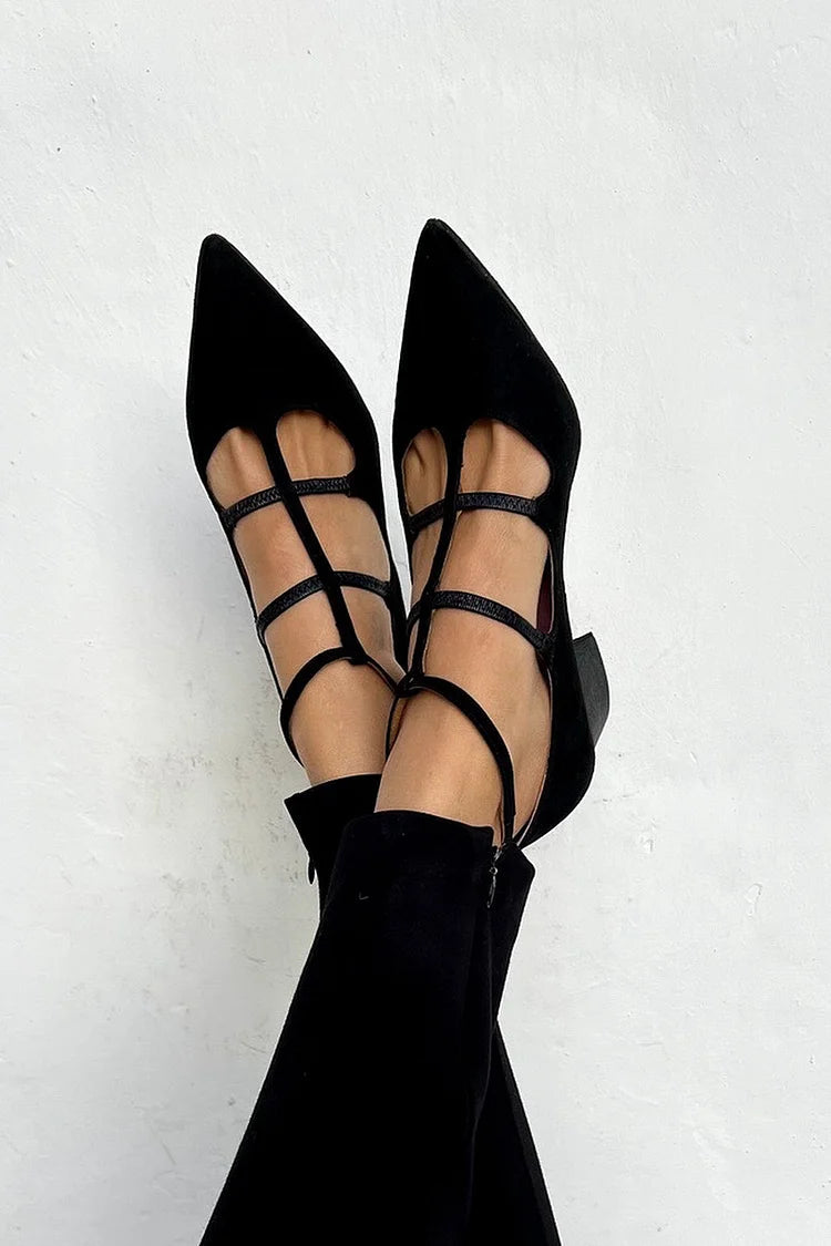 Tacones Lace Noir Martina - Glamound
