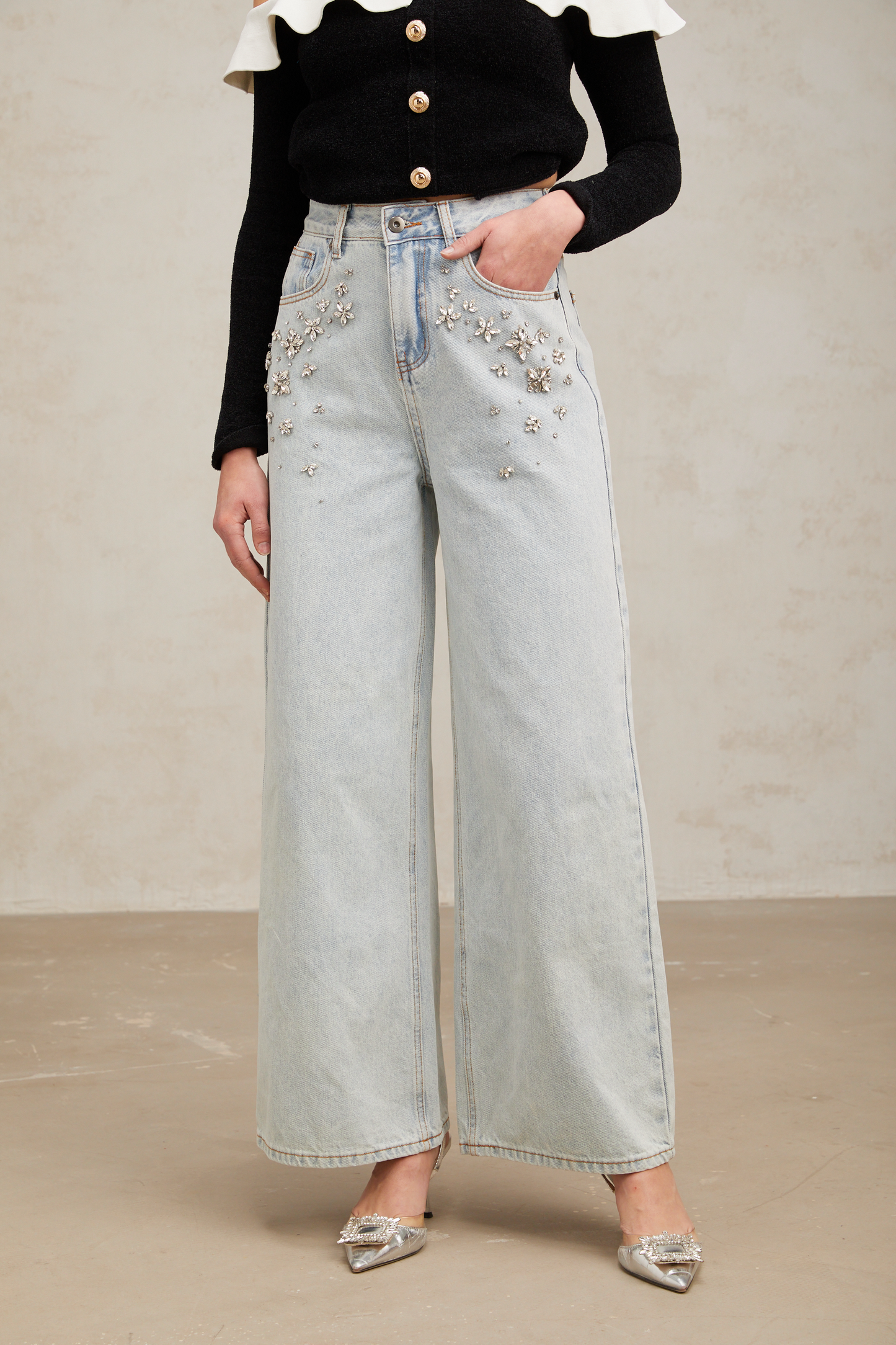Jeans Crystal Valeria - Glamound