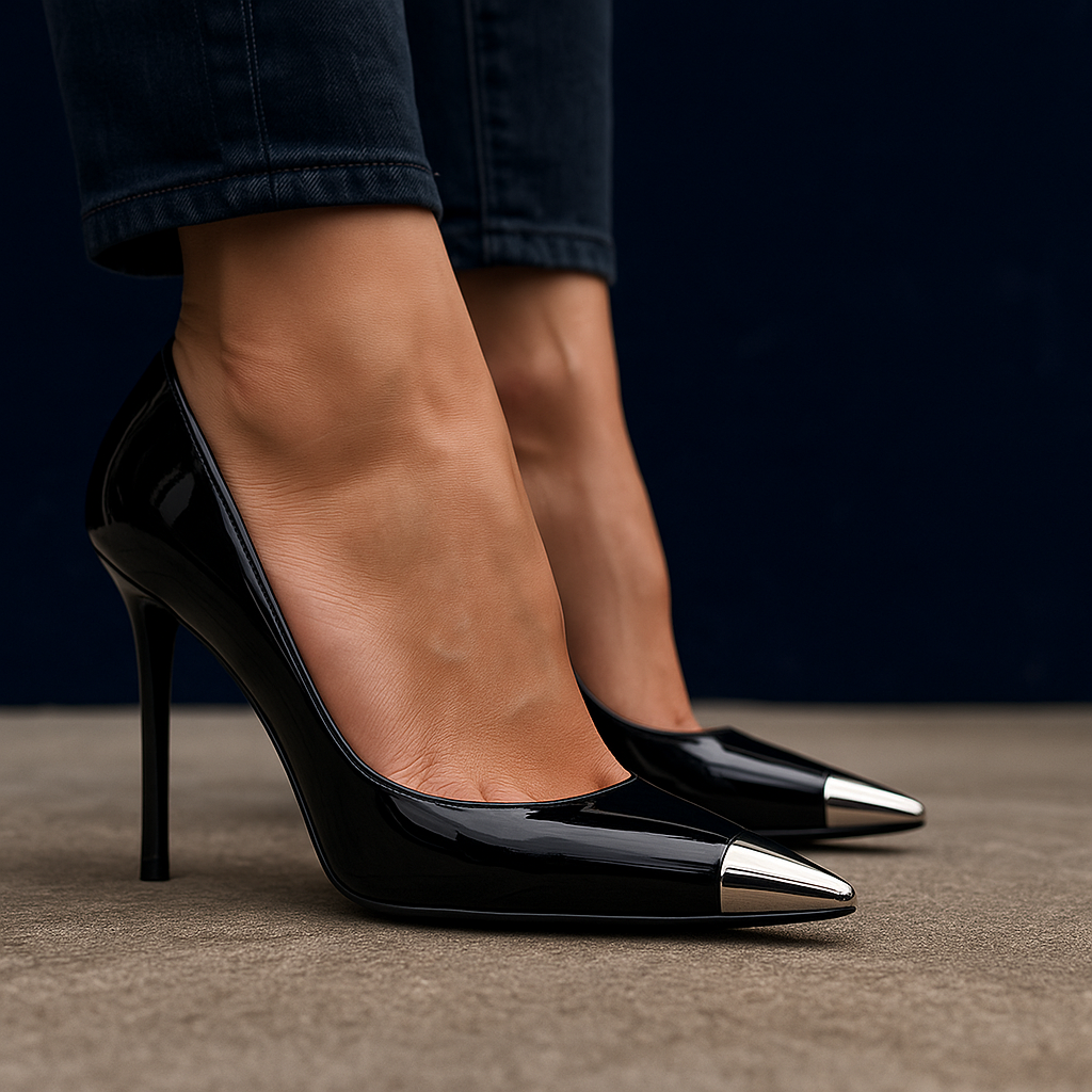Tacones Noir Celeste - Glamound