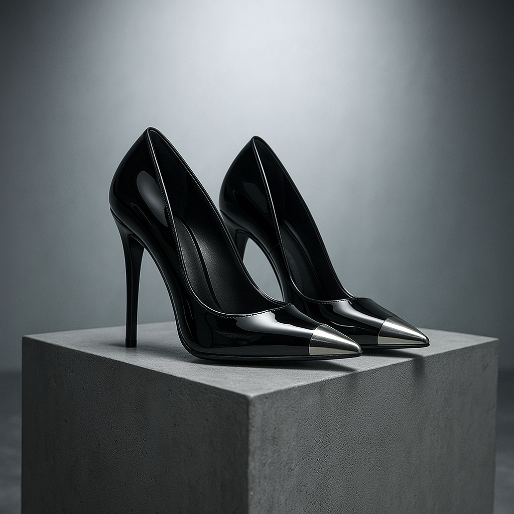 Tacones Noir Celeste - Glamound