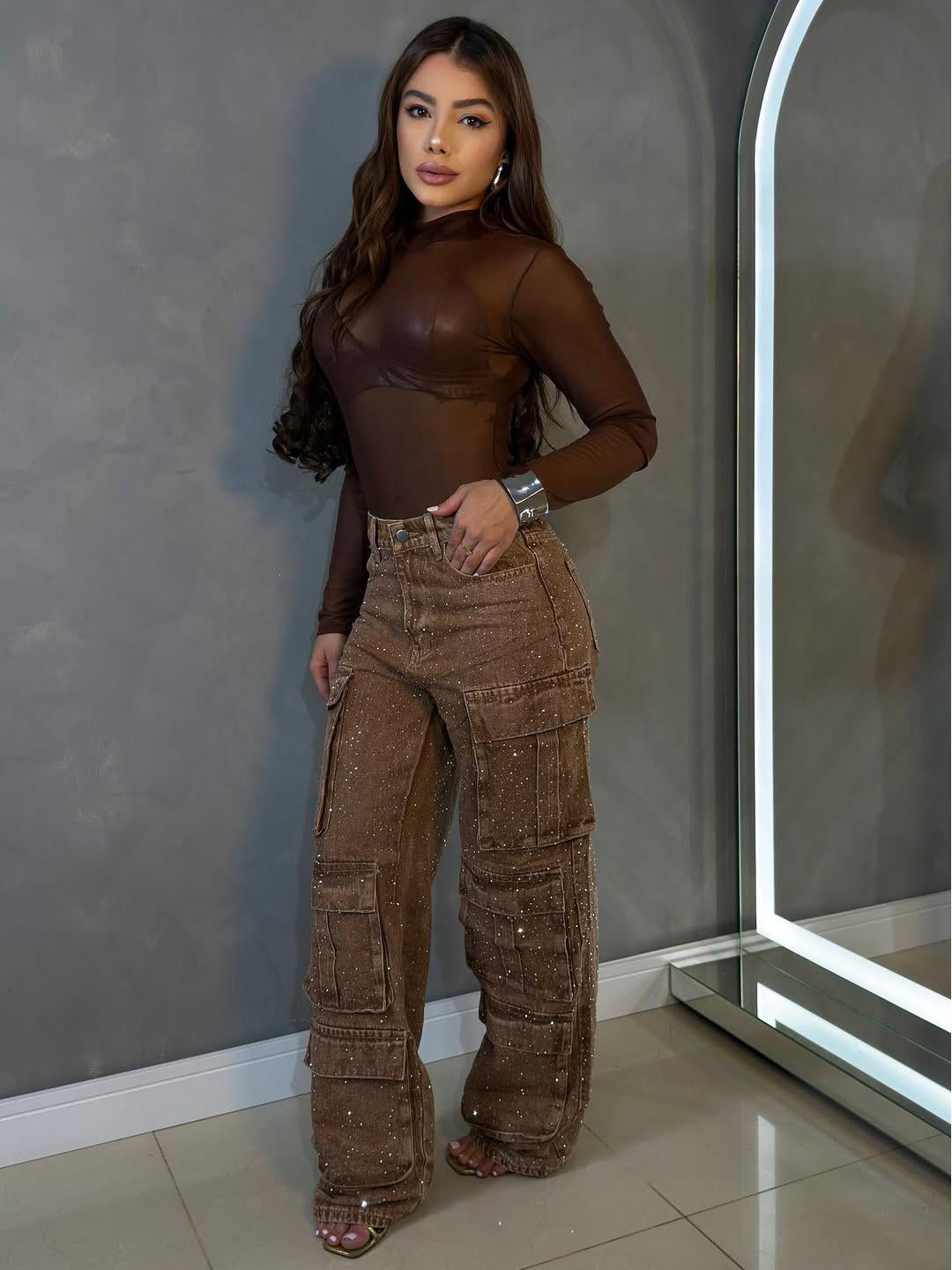 Pantalón Cargo Renata - Glamound