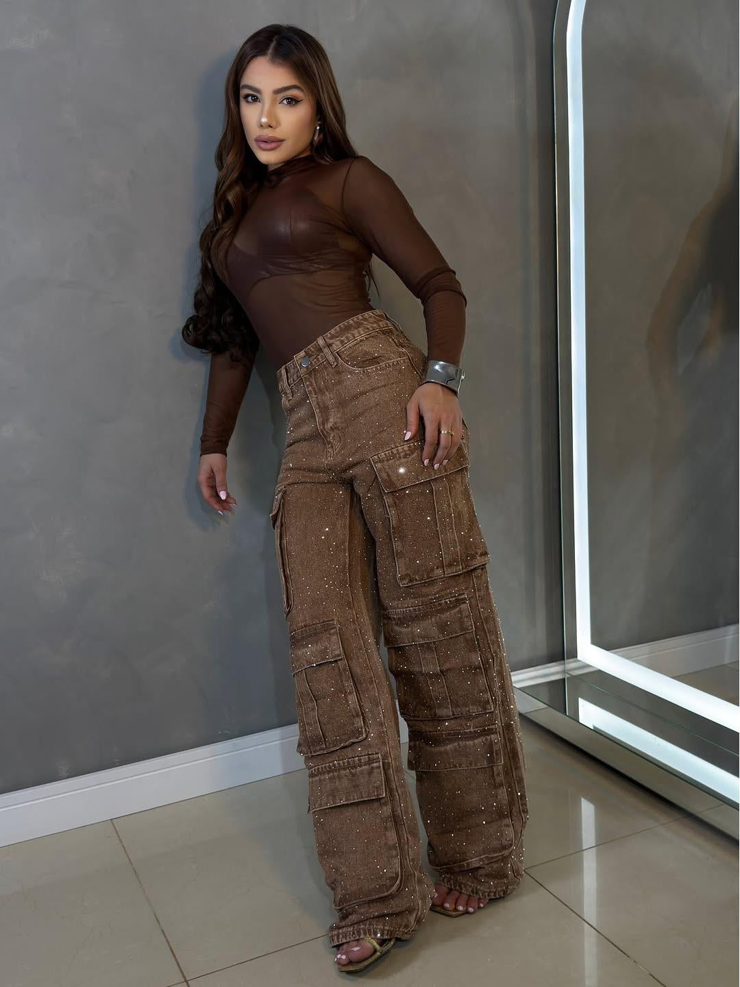 Pantalón Cargo Renata - Glamound