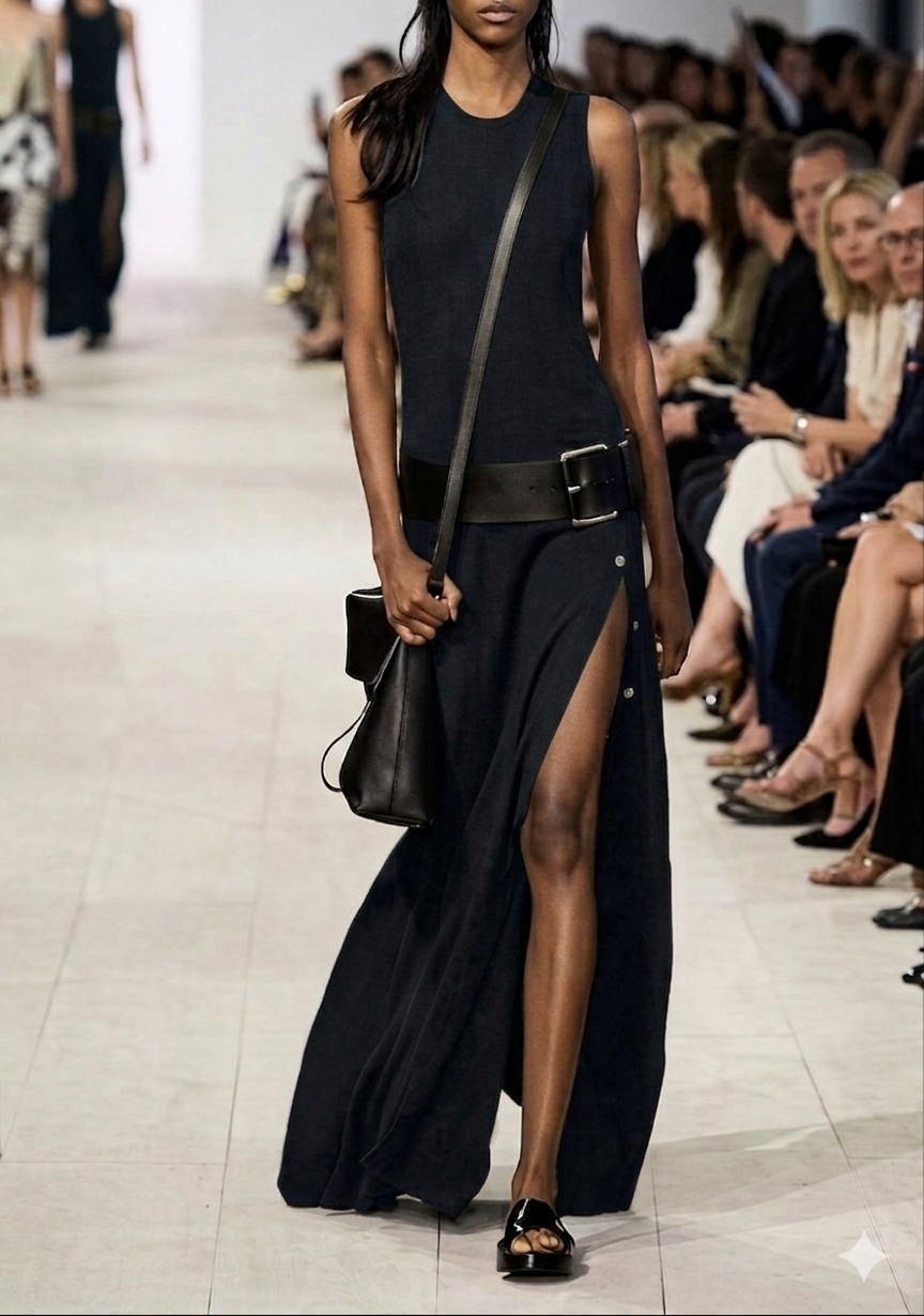 Vestido Noir Éclipse - Glamound