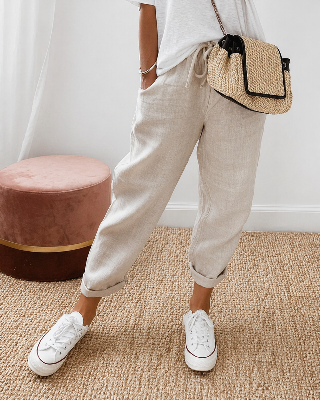 Pantalón Linen Serena - Glamound