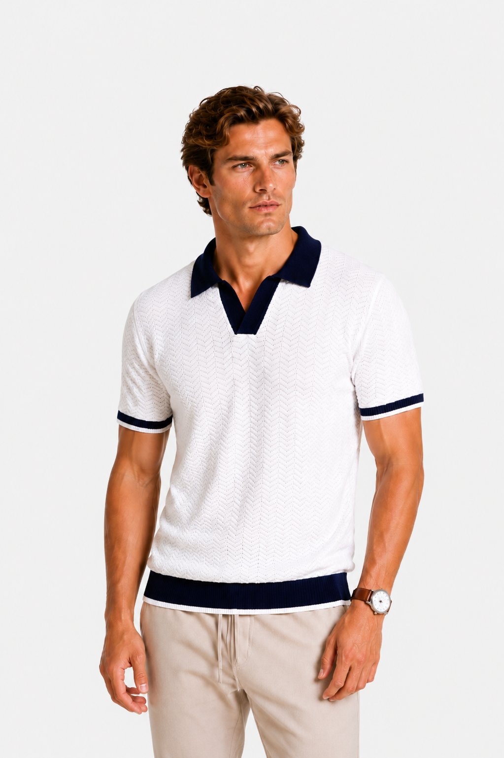 Polo Texturizado Thiago - Glamound