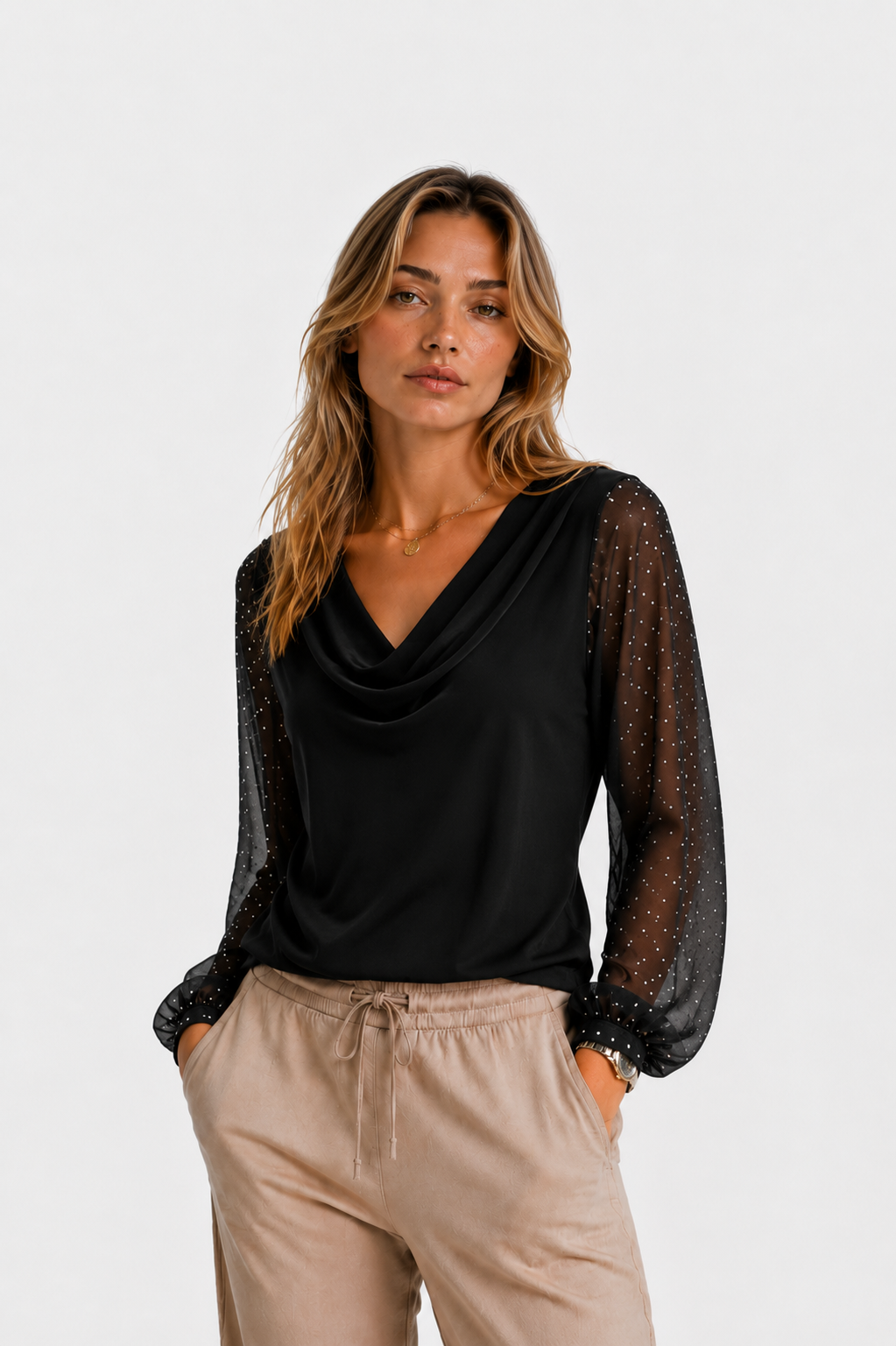 Blusa Velvet Alessia - Glamound