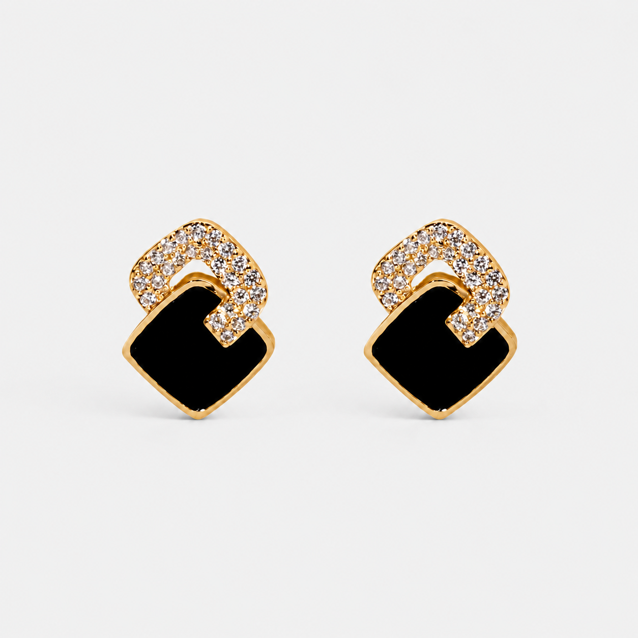 Pendientes Noir Celeste - Glamound