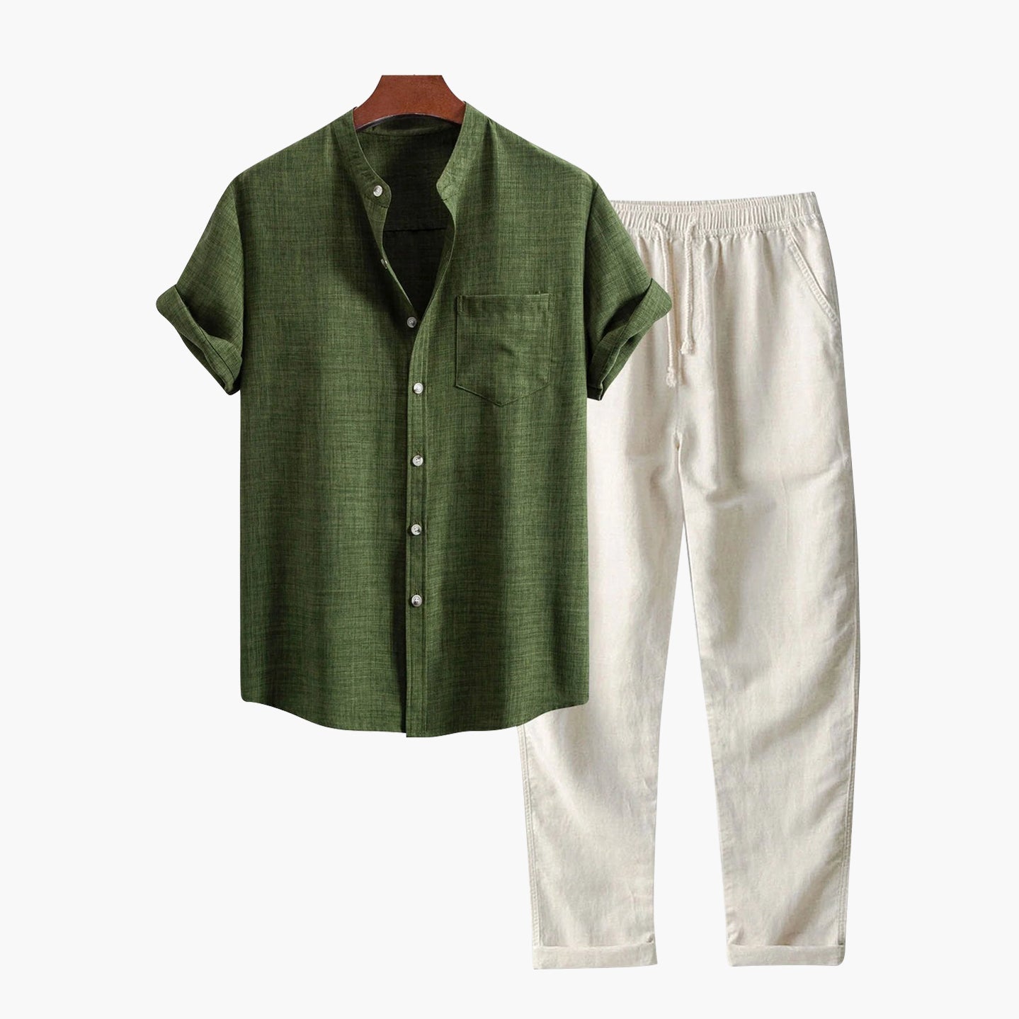 Conjunto Linen Riviera Bruno - Glamound