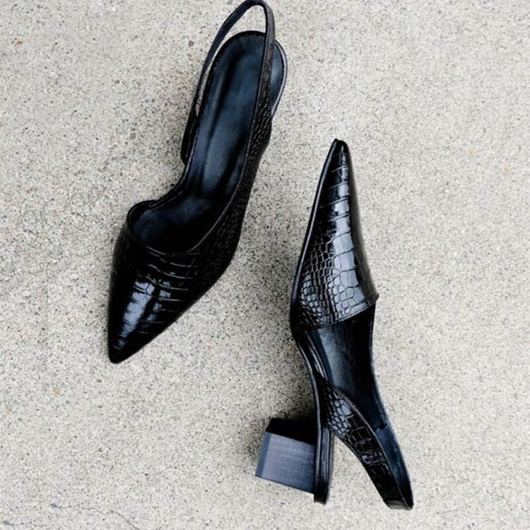 Tacones Slingback Valentina - Glamound