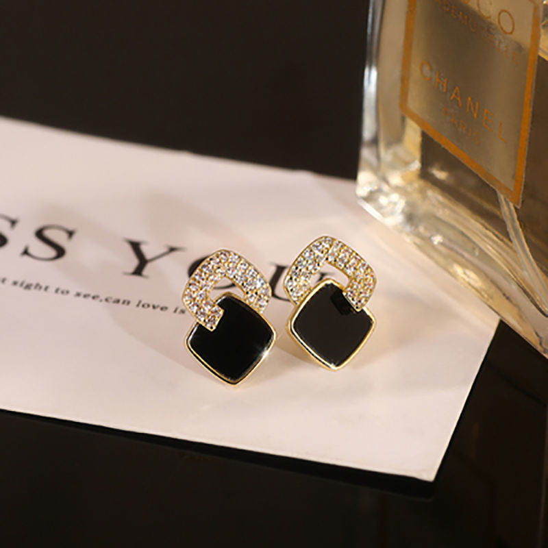 Pendientes Noir Celeste - Glamound