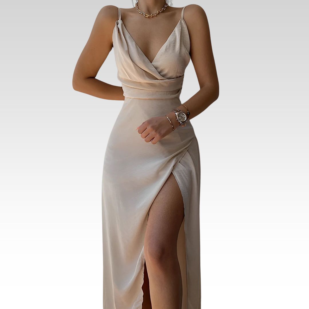 Vestido Satin Élodie - Glamound