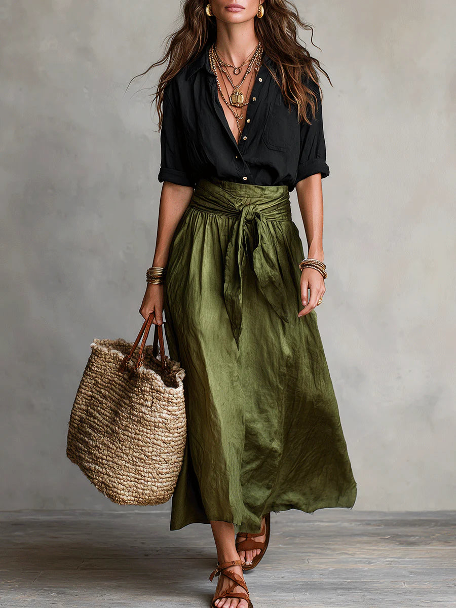 Conjunto Valeria Olive - Glamound