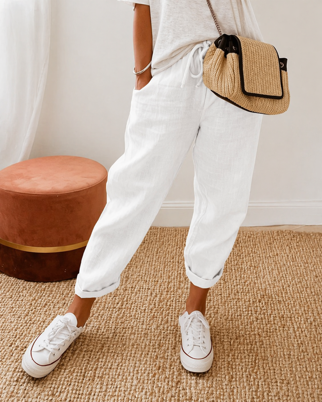 Pantalón Linen Serena - Glamound