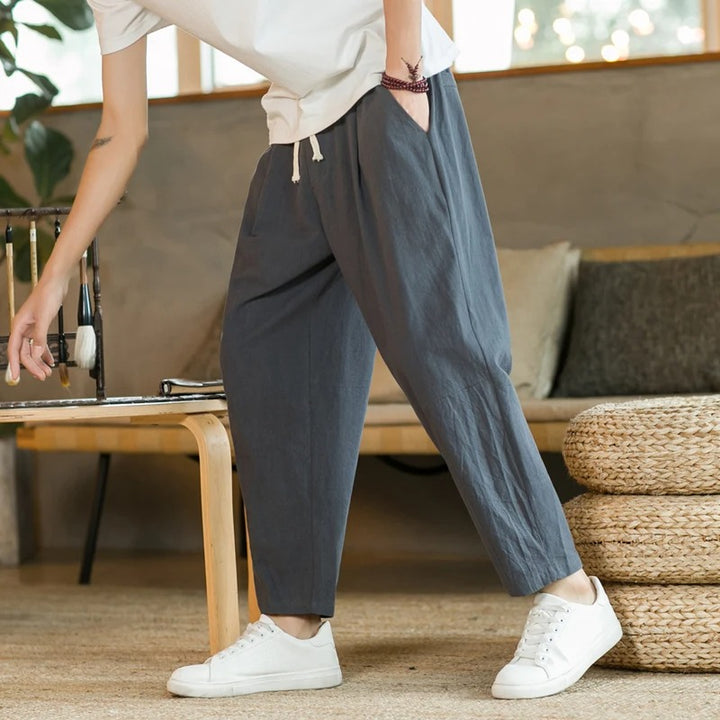 Pantalón Lino Álvaro - Glamound